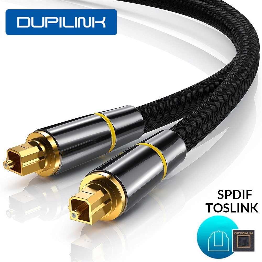 Fibra ottica Cavo Audio Digitale Toslink 5.1 SPDIF Per Il DVD Xbox 360 Blu-Ray CD Cavo del Diffusore Soundbar Filo 1m 1.5m 2m 3m 5m 10m