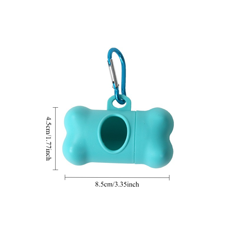 Coffee Cup Pet Garbage Bag Dispenser, Portable Outdoor Dog Walking Toilet Picking Garbage Bag Storage: black