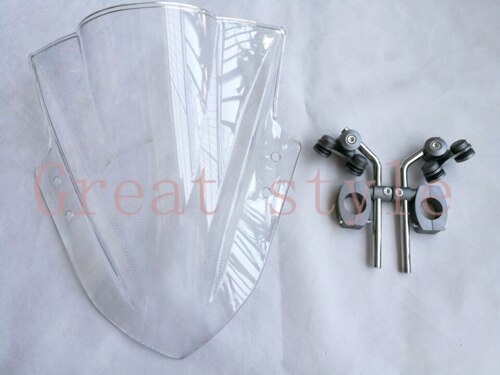 Moto bike Motorbike Windshield WindScreen For KTM Duke 125 200 390 690 1290 Super Duke R: 7