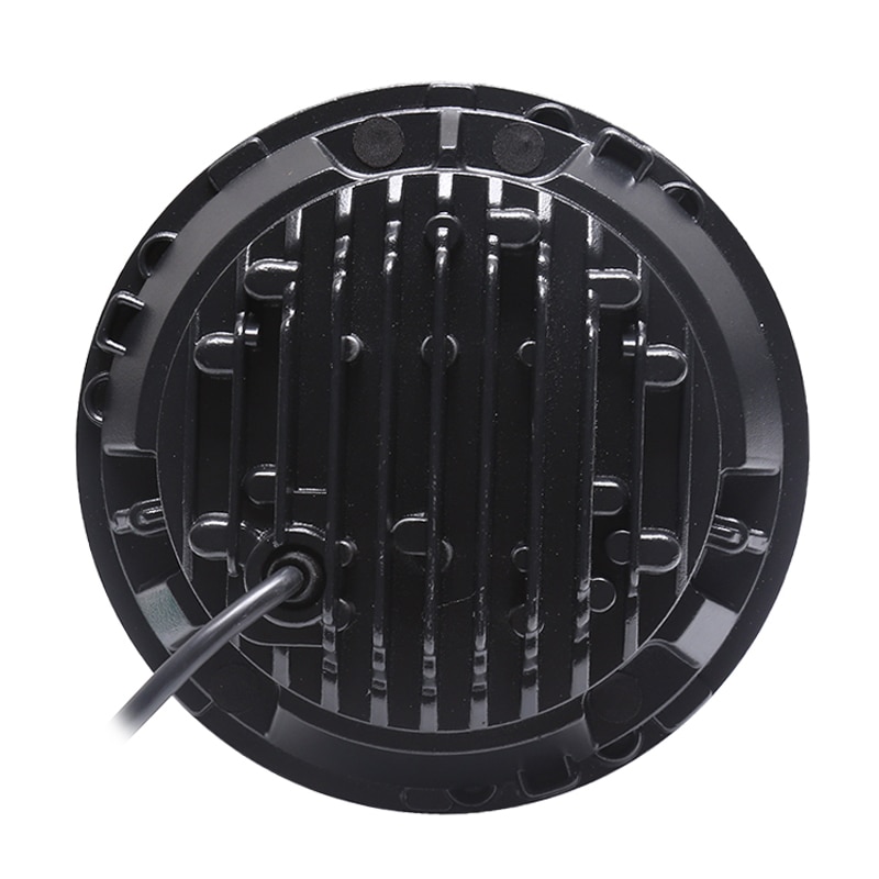 Motorfiets 7 inch Led Koplamp Met Halo Ring 7 ''Led Projectie Koplamp Voor Harley Davidson