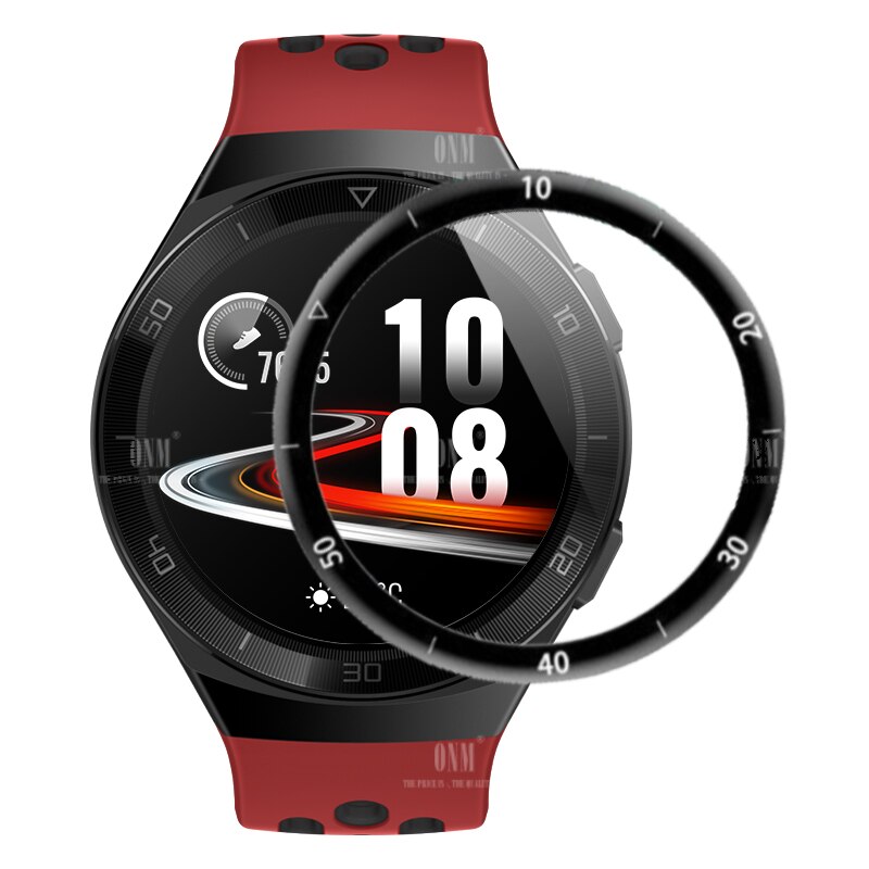 GT2E 5D Gebogene Rand Vollen Abdeckung Weichen Schutzhülle Film Abdeckung Für Huawei Uhr GT 2e Sport Vitalität Bildschirm Schutz (nicht Glas)