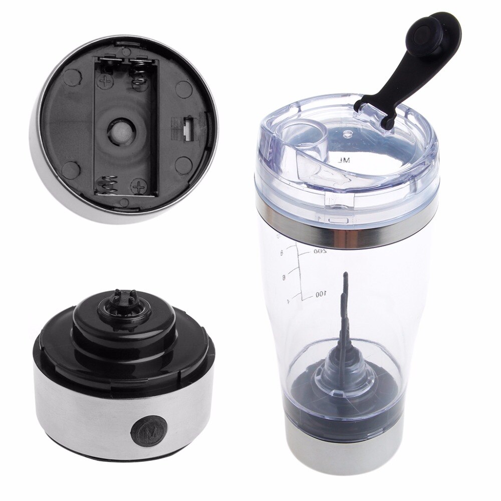 450ml BPA Protein Shaker Vortex Water Bottle Electric Automatic Mixer Smart Bottle