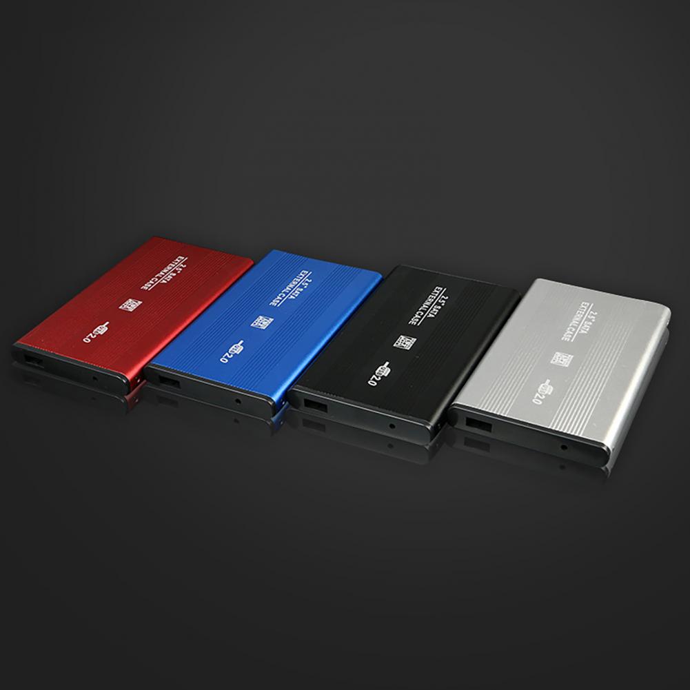 High Hardness 4 Colors Optional 2.5 Inch USB 2.0 External Hard Disk Shell for Laptop