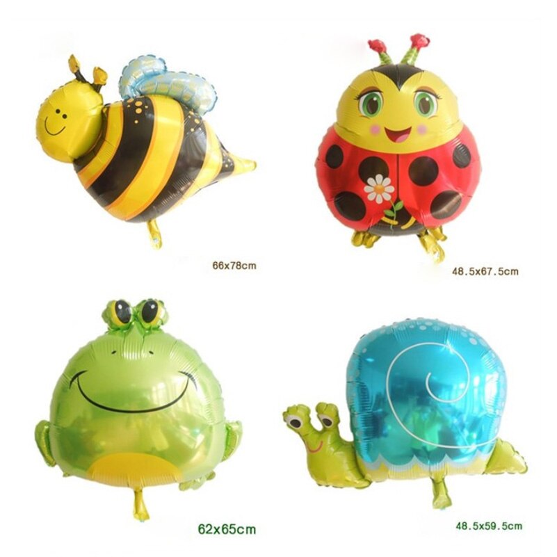 Bee Kever Kikker Slak helium ballon kids verjaardagsfeestje gunsten kinderen dag klassieke speelgoed dier ballon