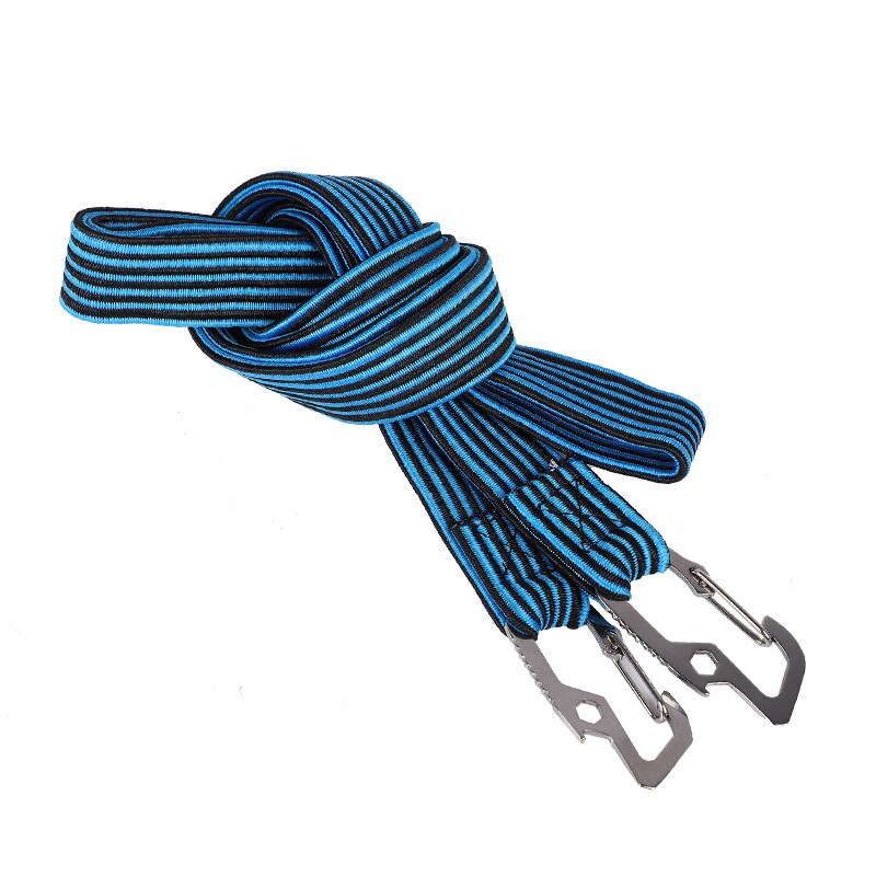 Corde de liaison de coffre de voiture électrique, crochet de moto, attache de cargaison avec une élasticité, ceinture de tension de panier de vélo