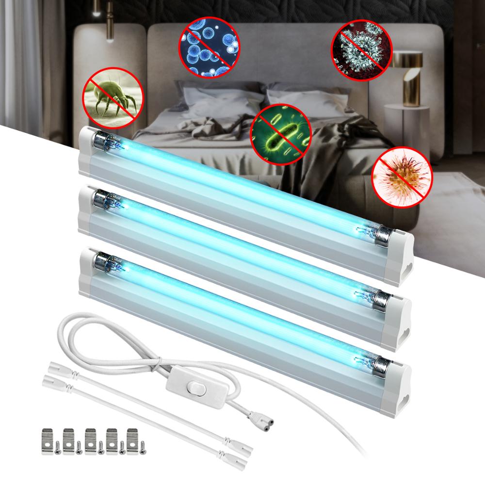 UV-C Uv Quarz lampe 6W 8W UVC T5 Rohr UV Sterilisator Desinfection Bakterizide lampe Keimtötende glühbirne 110V/220V