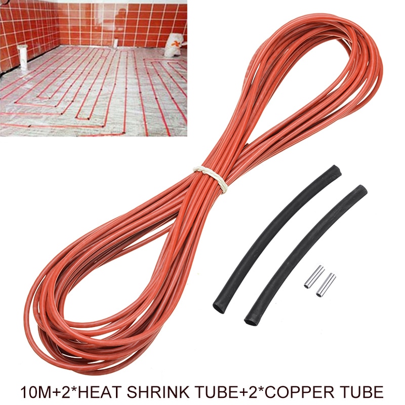 Infared Underfloor Heating Cable Carbon Fiber Floor Warm Wire 220V 12K For Floor Heating Towel Warmer Wires