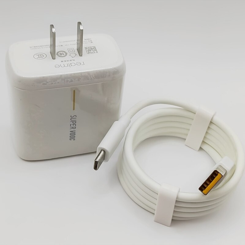 65w realme supervooc carregador rápido ue/eua super vooc 2.0 adaptador 6.5a tipo cabo c para r17 r11 encontrar x2/x2 pro/reno6/ace 2 x20