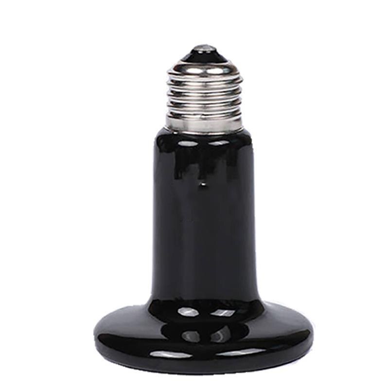 Reptil lámpara de calefacción 25/75/100/200W cerámica Lámpara de infrarrojos bombilla para reptiles de equipos de Control de temperatura de 220v-240v: 200W