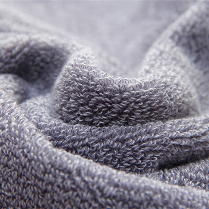 1 pièces serviettes de bain marron pour adultes enfants coton doux Jacquard cisaillé rayé main visage serviette de plage absorbant salle de bain produit