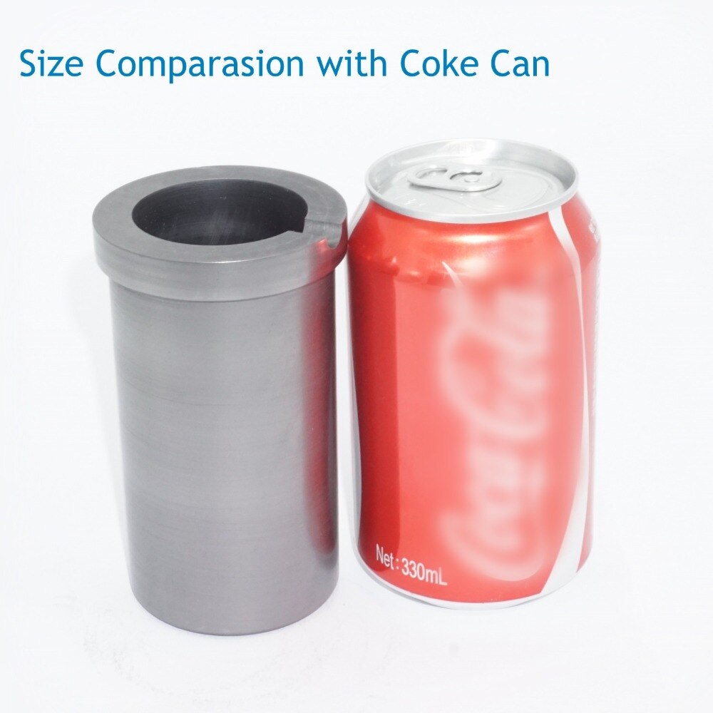 Graphite Crucible 2 KG Metal Melting Gold Silver Scrap Casting Mould