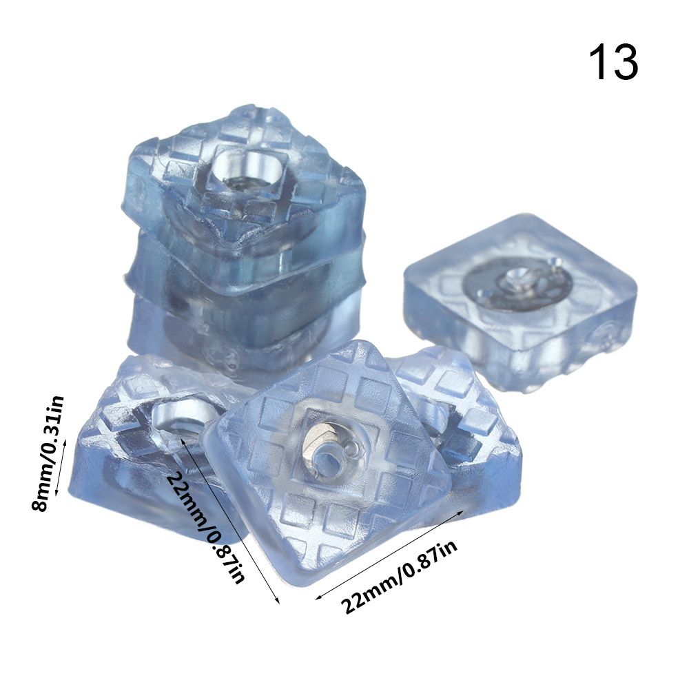 10pcs Clear Soft Furniture Chair Table Feet Leg Bottom Non-slip Anti-skid Glides Wooden Floor Protector Non-noise Screw on Pad