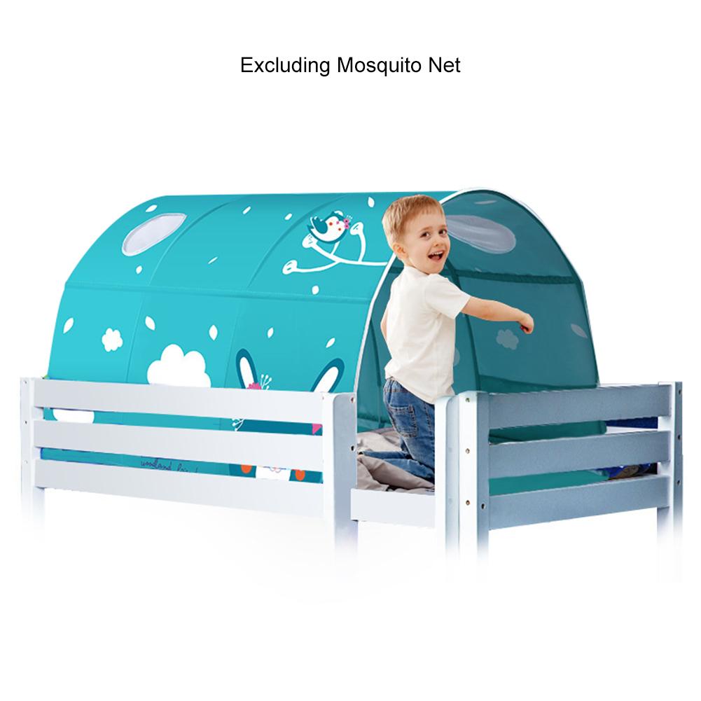 Casa de juegos para niños, tienda de campaña, cama de separación, artefacto, túnel, casa de juego, cama, dosel, cama de princesa, cortina, casa de juego: Azul