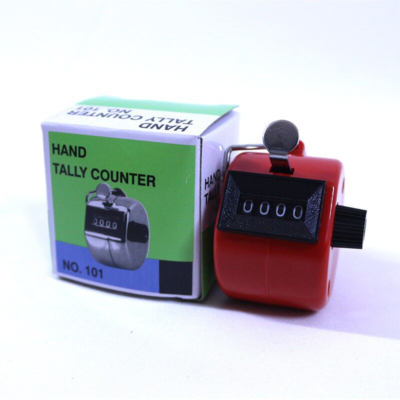 Mini Teller Plastic Tellen Aantal Mensen Reciteren Boeddha Menigte Mechanische Multi-color Optionele Kinderen Speelgoed Teller