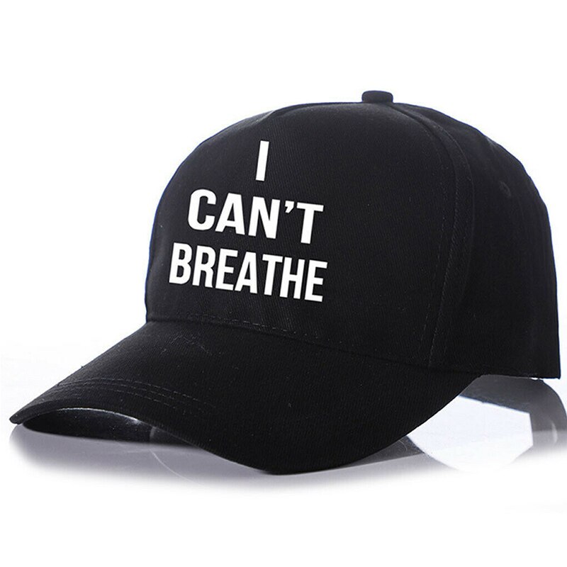 Je ne peux pas respirer le chapeau, le BLM Black Lives compte: Cloth cap