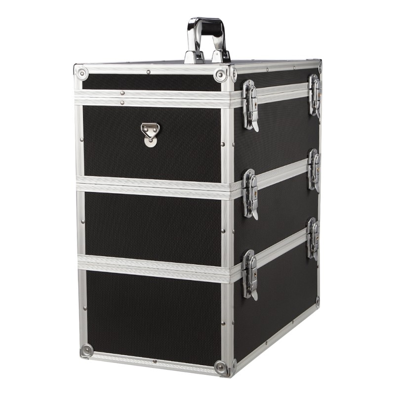 tool case Multi-layer combination storage toolbox portable multi-function Hardware large capacity repair aluminum alloy car box