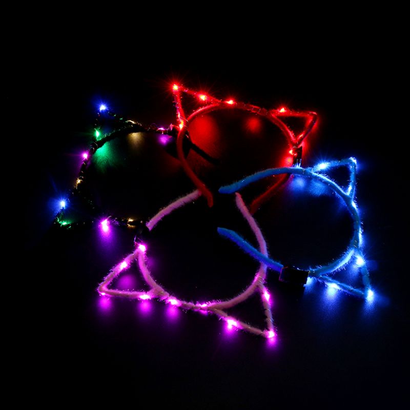 Diadema De Murciélago Brillante Para Halloween – Accesorio De Pelo Con Alas Luminosas, Talla Flexible Para Mujeres Y Niños, Ideal Para Fiestas De Disfraces