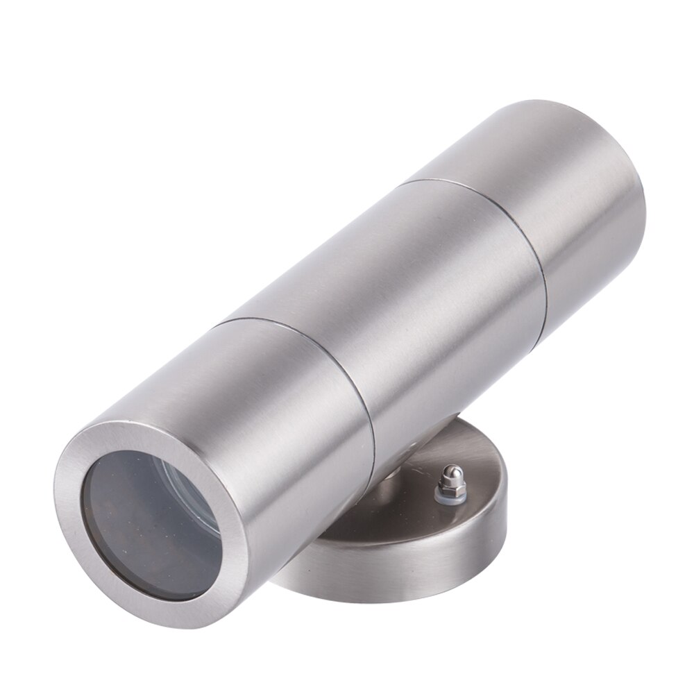 Dual head led have væglampe rustfrit stål væg led lys udendørs led sti lamper wall washer belysning op ned