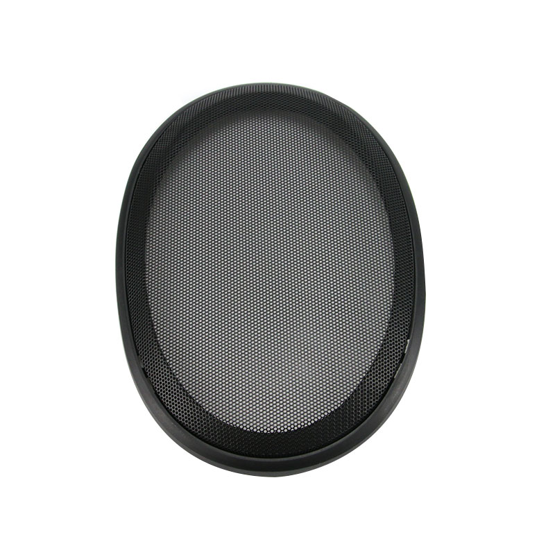 GHXAMP 2PCS 6*9 pollici Auto Altoparlante Recinzione di Maglia Netto Coperchio di Protezione Griglia Della Maglia di Plastica frame + Metallo copertura