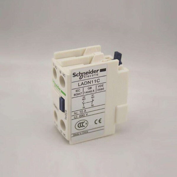 Schneider Auxiliary contact LADN11 1NO+1NC AC Contactor Auxiliary contact block