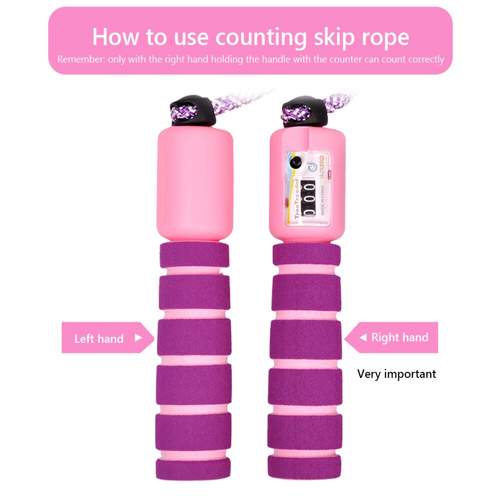 Tellen Springtouw Fitness Oefening Springen Touwen Kinderen Sport Apparatuur Voor Volwassenen Kinderen Sport Apparaat