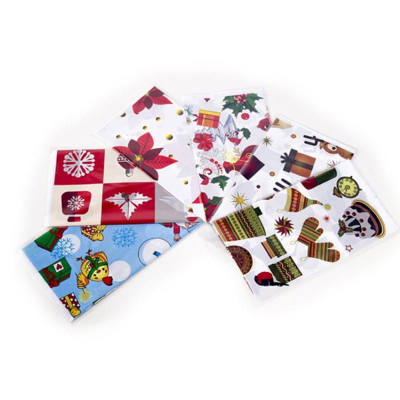 Wegwerp Kerst Tafelkleed Keuken Eettafel Decoraties Kerstman Print Home Party Tafel Covers Kerst Ornamenten