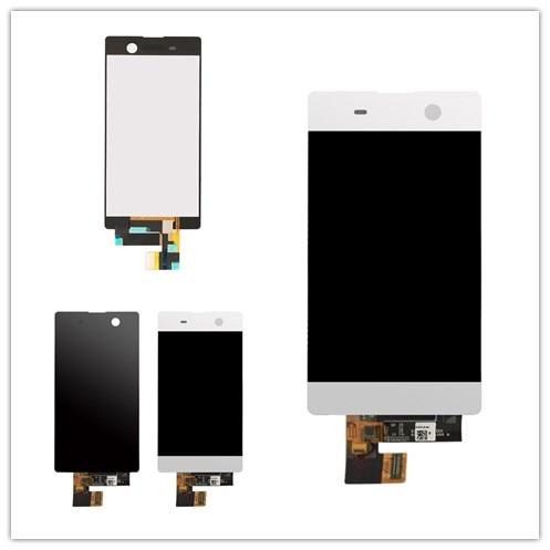 Voor Sony Xperia M5 Lcd-scherm + Touch Screen + Frame Digitizer Vergadering E5603 E5606 E5653 Voor SONY M5 LCD vervangende Onderdelen