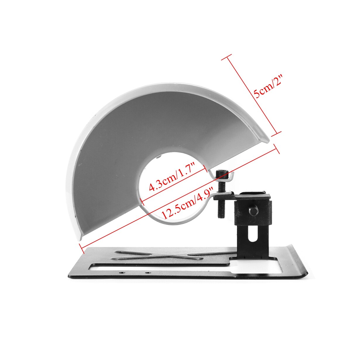 Angle Grinder Cutting Machine Lengthened Cutting Support Sand Holder + Protective Cover Woodworking DIY Portable Tool