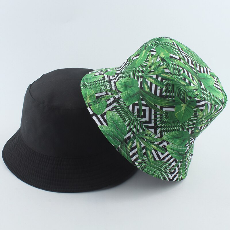 Panama Emmer Hoed Mannen Vrouwen Zomer Emmer Cap Banana Print Geel Bob Hoed Hip Hop Gorros Vissen Visser Hoed: ge zi ye zi
