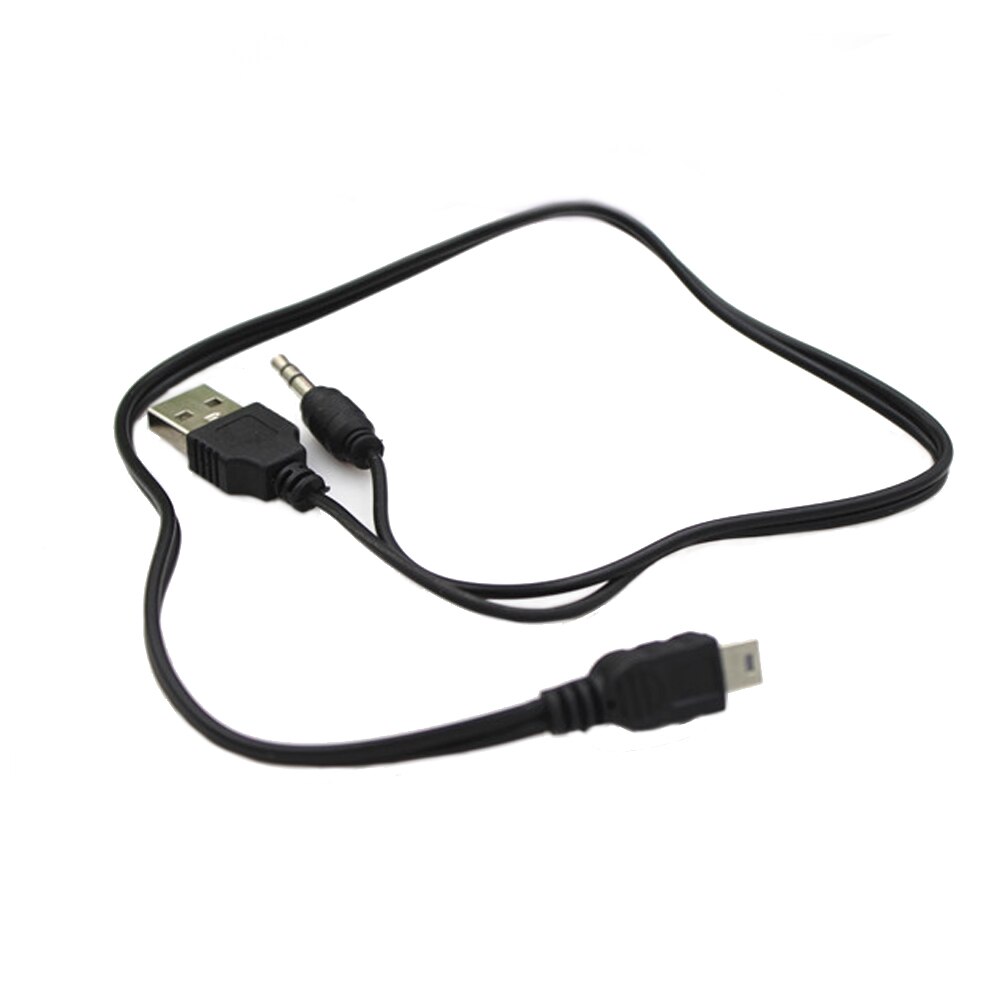 2 In 1B Mannelijke Minib 5 Pin + 3.5MMX Kabel, X En Charger 2 In 1 Kabel Voor Draagbare Speaker