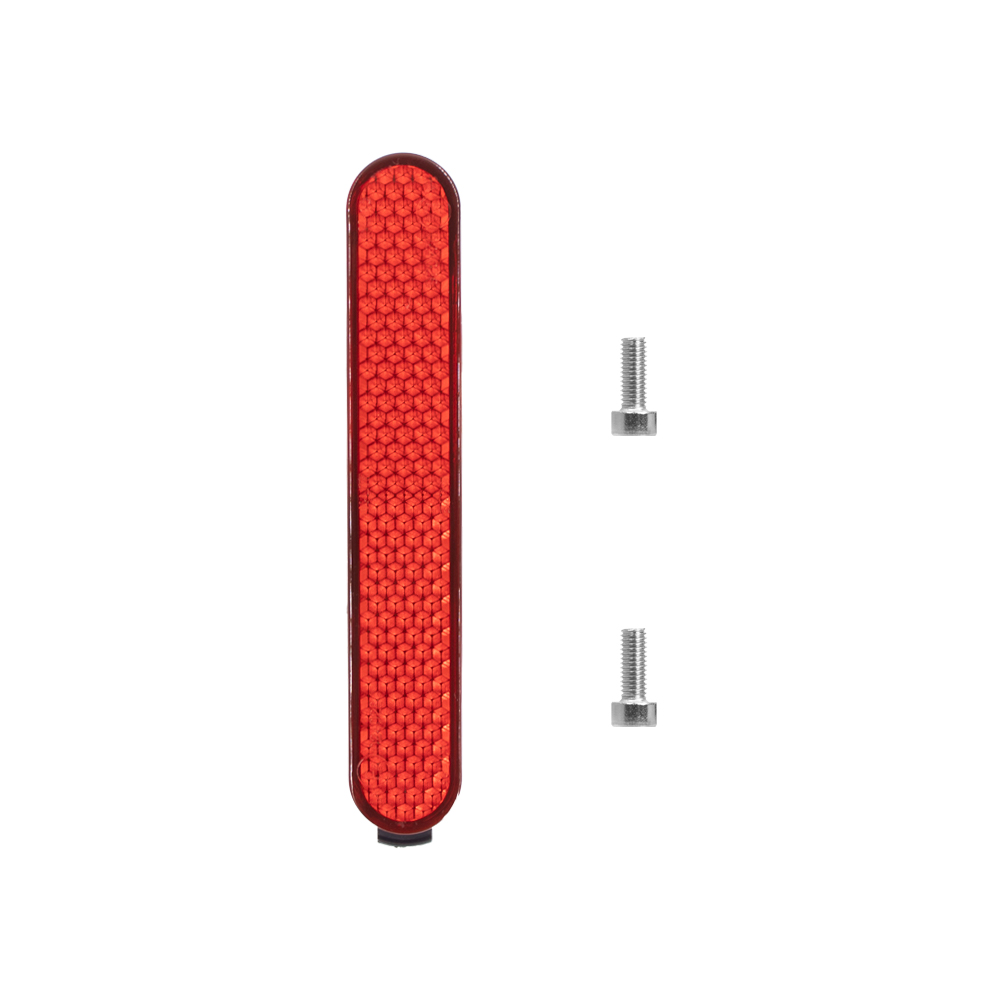 Wieldop Naafdop Beschermende Schelpen Reflecterende Strip voor Xiaomi Mi Elektrische Scooter Pro 2 M365 Mi3 Beschermen Decoratie Schelpen: Rood