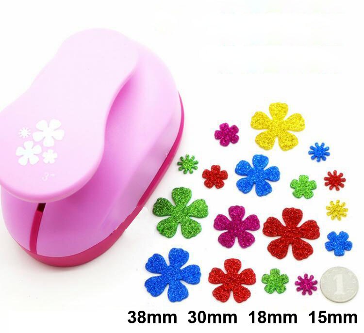 4-patterns Flower paper punch extra large scrapbooking Paper Craft Hole Punch Embossing