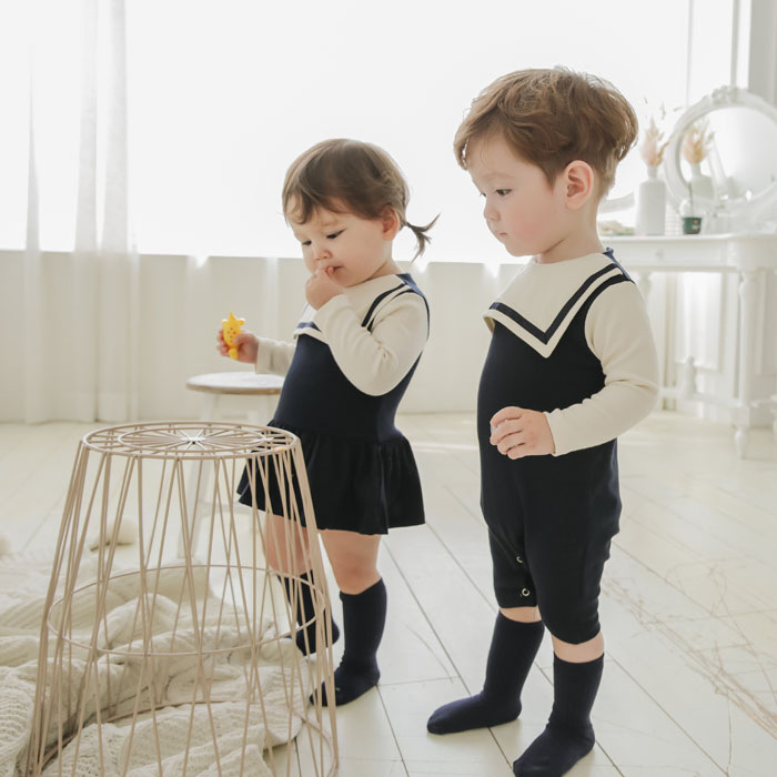 Bambini fratello sorella abiti coordinati spagnolo coreano bambino bambino pagliaccetto neonato tuta ragazze un pezzo vestito ragazzi vestiti