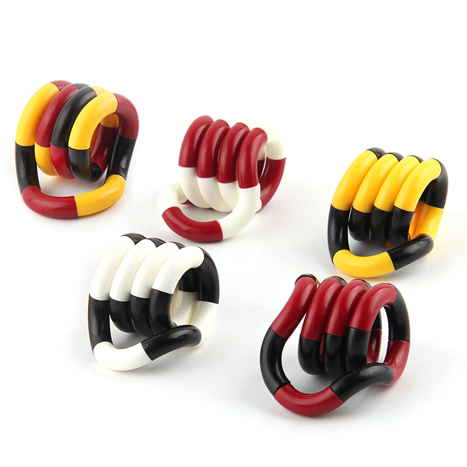 Anty stres skręcać zabawka deformacja liny palec ręka splątania zmysłowa dekompresja zabawka dla ADHD autyzm palec zręczność szkolenia