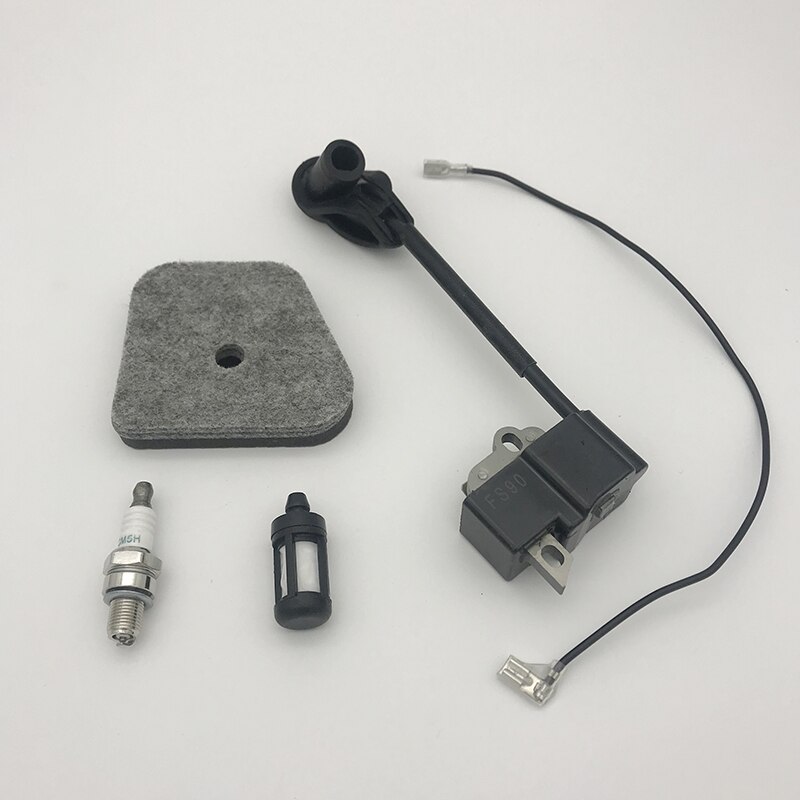 Zündspule Luftfilter Zündkerze passen Für STIHL FS90 FS100 FS110 FS130R KM90 HL95 HL100 HT100 HT101 Trimmer Ersatz teile