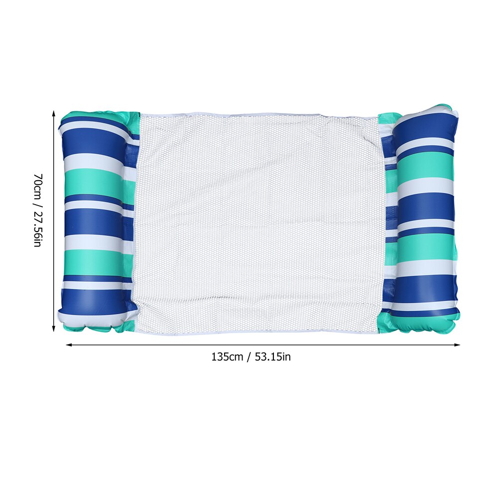2 Stuks Opblaasbare Water Hangmat Pool Float Lounger Zwembad Float Stoel