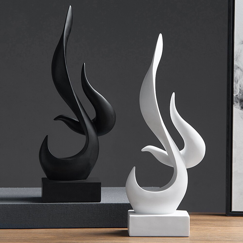 Abstract Sculpture Statuette Living Room TV Stand Modern Statue Abstract Statuette Home Decoration Office