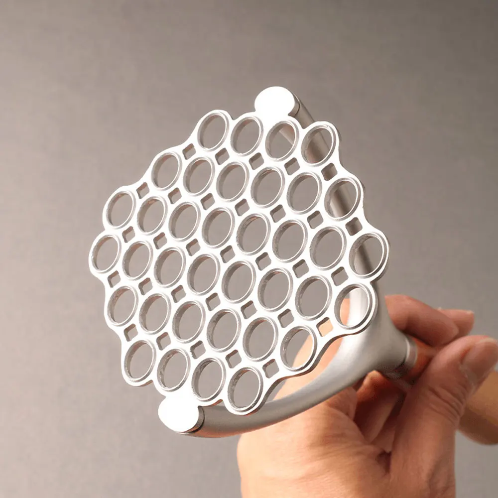 Tłuczek robić ziemniaków wyciskany sokowirówka popychacz robić ziemniaków gładkie puree ziemniaczane kruszarka narzędzia robić owoców łatwe w obsłudze trwałe gadżety