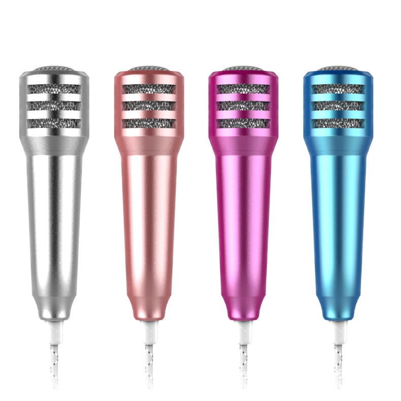 3.5MM Live phone universal wired microphone small microphone mini wheat headset in-ear For Tik Tok kids accessories For girls