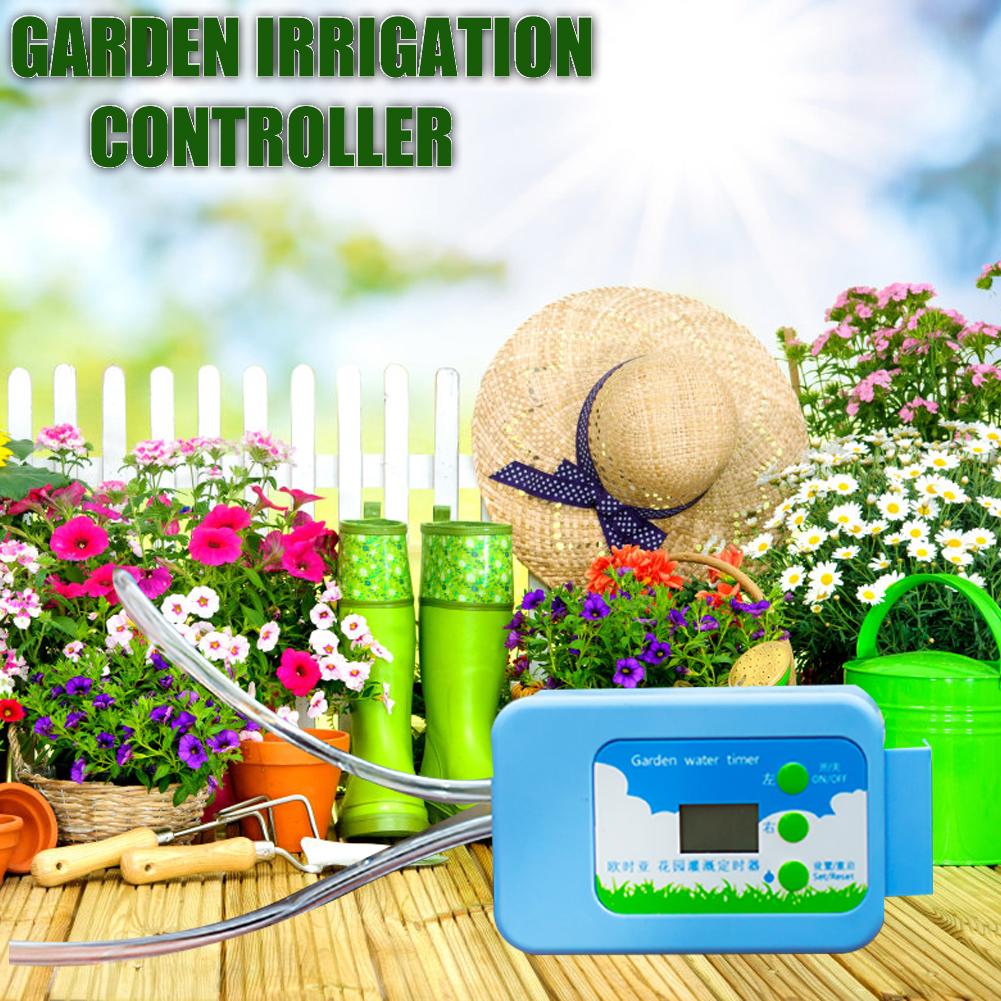 Automatic Watering Device Intelligent Controller DIY Micro-drip Irrigation System Water Pump Button Type Flower Sprayer