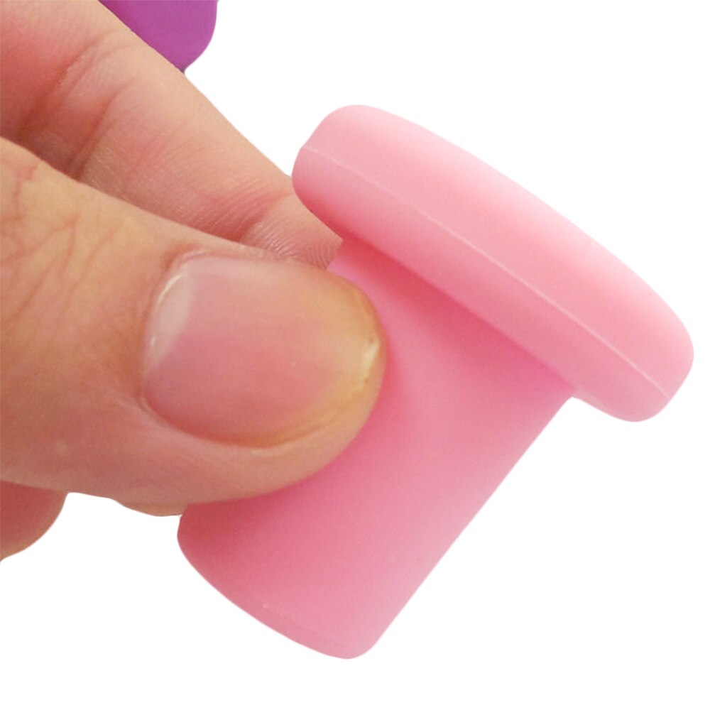 Tapones de silicona para botellas, tapón para botellas, herramientas de preservación de Bar familiar, , seguro y saludable para cocina, 6 colores