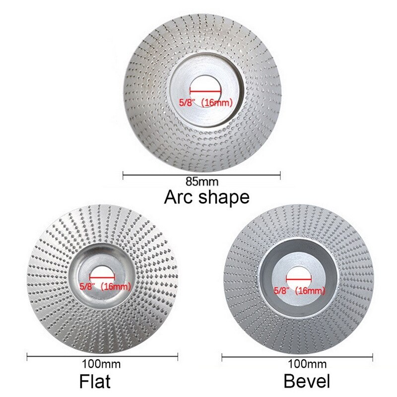 Wood Grinding Wheel Rotary Disc Sanding Wood Carving Abrasive Disc Wood Angle Grinding Wheel Sanding Carving Rotary Tool