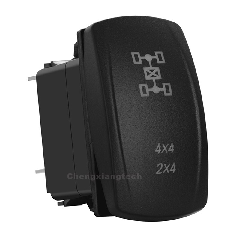 12V 20A Blauwe Led Op Off, (On) Off, Op Off Op, (Op) off Op, (On) Off (On) Tuimelschakelaar Waterdichte IP68 Voor Auto Boot Carling 4x4