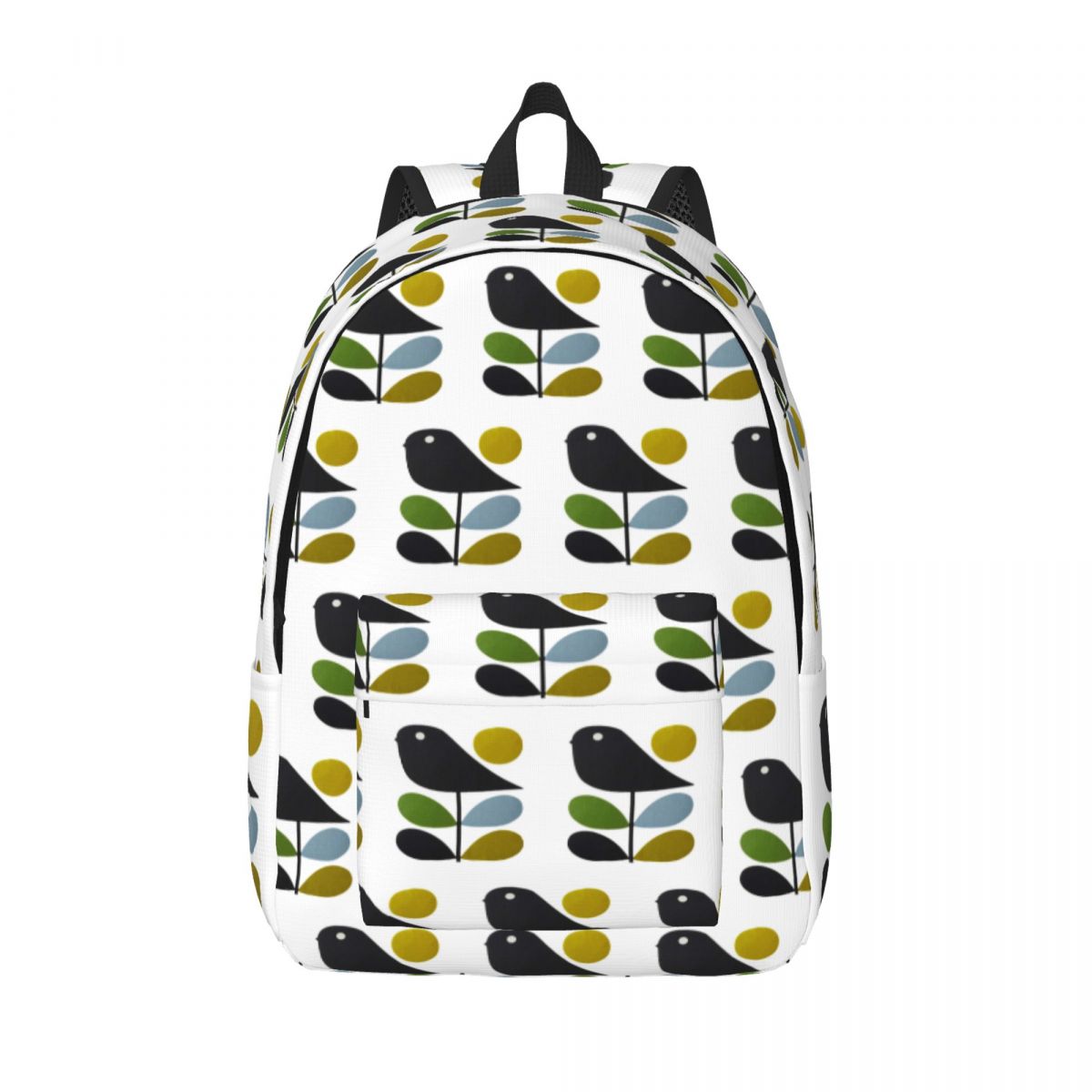 Benutzerdefinierter Orla Kiely Laptop-Rucksack mit mehreren Stemmen für Damen und Herren, lässige Büchertasche für Studenten, florale abstrakte Taschen