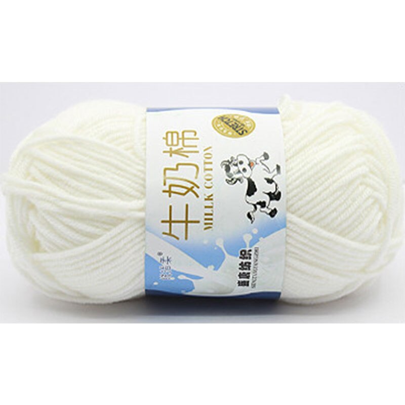 2.5MM lait doux coton doux bébé tricot laine fil épais fibres velours fil à tricoter à la main laine Crochet fil pour bricolage pull: 18