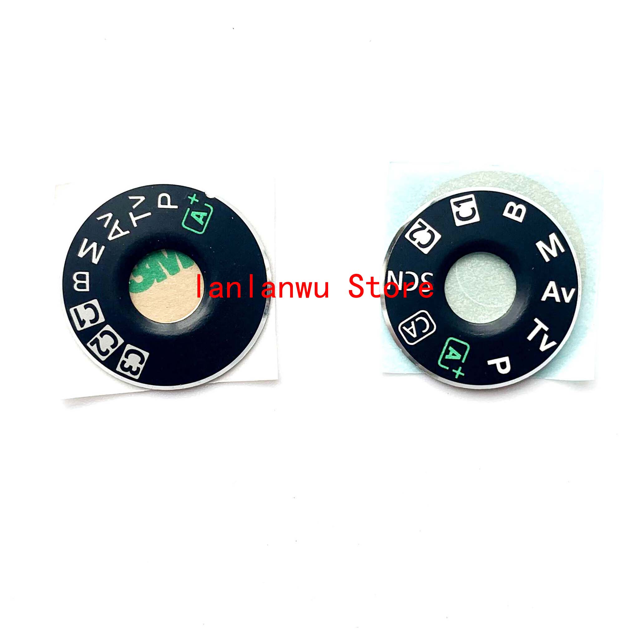 Top Cover Function Dial Model Button Label for Canon EOS 5D Mark III / 5D3 5DIII Top Function Digital Camera Repair Part