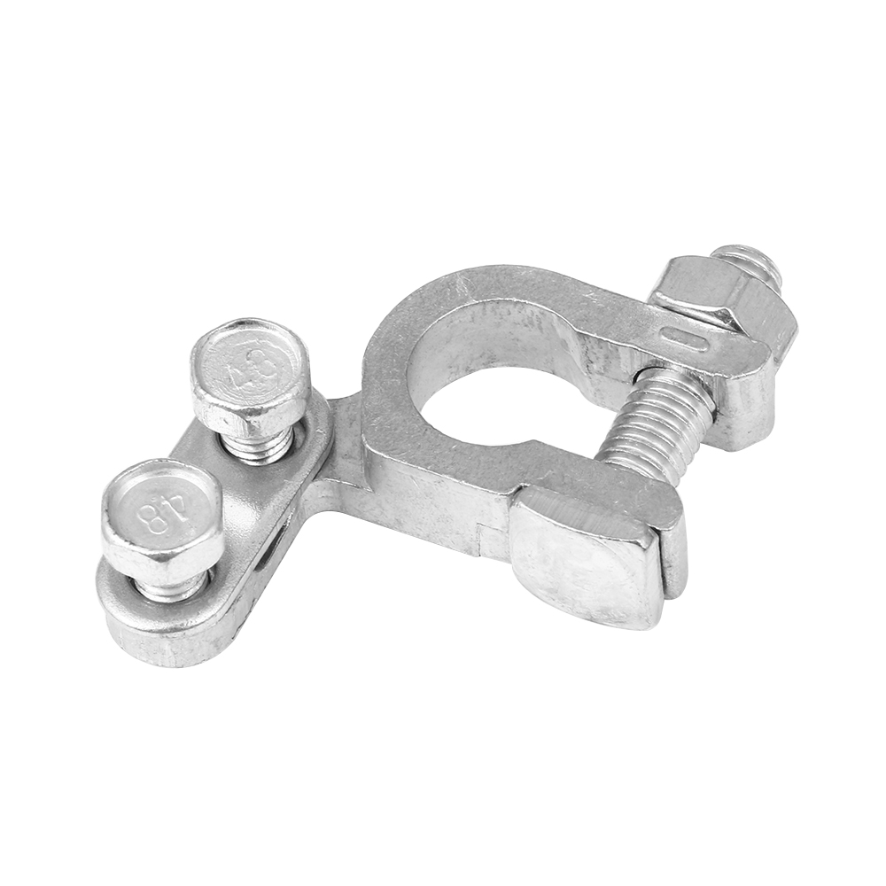 2Pcs/set Auto Car Replacement Battery Terminal Motorcycle Clamp Clips Brass Connector Adjustable Conductive Caps