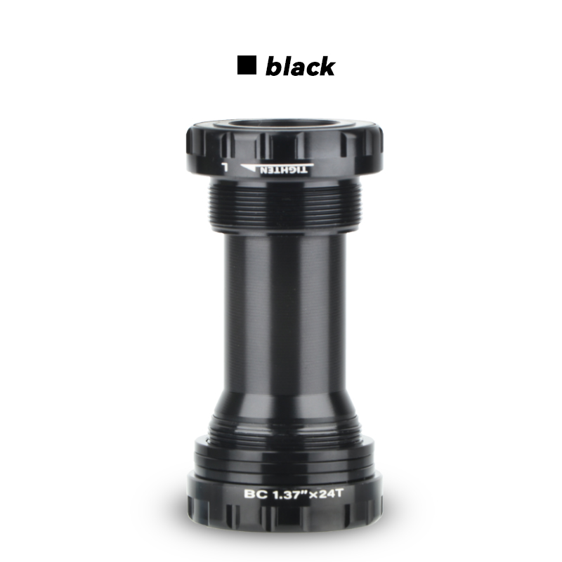 HASSNS BB52 Bicycle Bottom Bracket Hollowtech BB51 BB68 73 Central Movement Axis MTB Bearings for Mountain Bike Crankset Shaft: WHITE