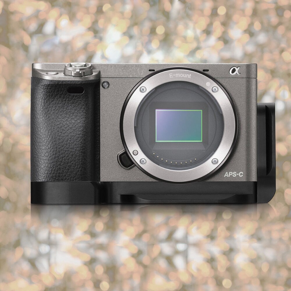 Jintu Metalen L-Plate Bracket Hand Grip Voor Sony A6000 A6300 Camera Quick Release