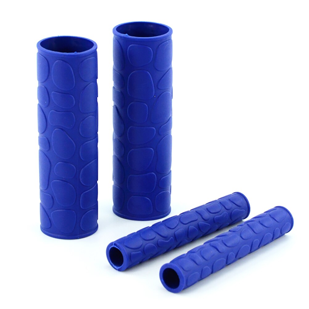 Keenso Fiets remhuls 5 kleuren fiets siliconen hoes berg rem bescherming mouw fietsen accessoire (Blauw)- Remhendel Afdekking